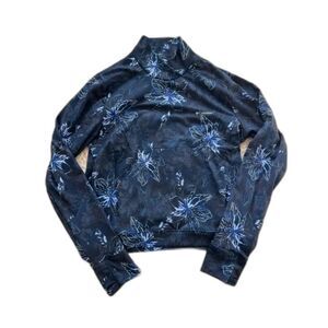 Columbia Mock Turtleneck Top | NWT | Women’s Medium | Floral Print | Activewear